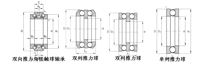 NSK-52416轴承-推力球轴承